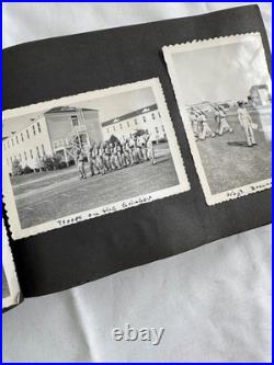 VTG 1951 USNR Photo Album Navy Flight Officer Training Barracks Korean War Era
