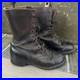 VTG 40s 50s US Army Military Jump Boots Brown Black Men's 8 R Korean War Named