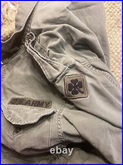 VTG 50s 1952 Korean War Military US 4th Army Combat Subdued M-51 Field Jacket