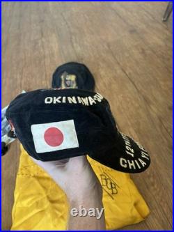 VTG 50s Korean War USAF Pilot Named Lot 12th Fighter Squadron Hat Shirt Aviator