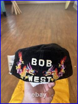 VTG 50s Korean War USAF Pilot Named Lot 12th Fighter Squadron Hat Shirt Aviator