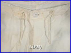 VTG 50s M-1950 Overwhite Field Trouser Mens M Oversized Pants Snow Gunner Smock