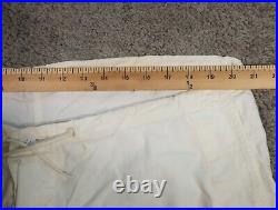 VTG 50s M-1950 Overwhite Field Trouser Mens M Oversized Pants Snow Gunner Smock