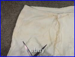 VTG 50s M-1950 Overwhite Field Trouser Mens M Oversized Pants Snow Gunner Smock