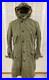 VTG 50s M US Military M47 Korean War Parka Hooded Overcoat Sherpa Pile Liner