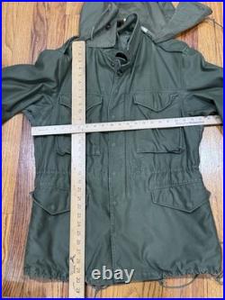VTG 50s US Military M-1951 M51 Field Jacket OG-107 SZ Regular Small Dated 1943