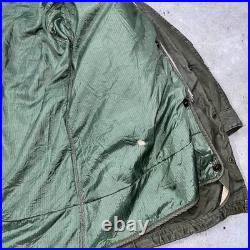 VTG Army Collector's Jacket Green Fishtail Parka M-1950 Korean World War 2