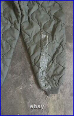 VTG Korean War Military TYPE D-1 Flying Trousers With Liner And Suspenders sz L