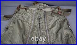 VTG Korean War Military TYPE D-1 Flying Trousers With Liner And Suspenders sz L