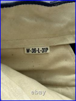 VTG Korean War US Air Force Coat Pants Hat W Cover Tie 41R Blue Serge Dress 1949