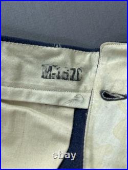 VTG Korean War US Air Force Coat Pants Hat W Cover Tie 41R Blue Serge Dress 1949