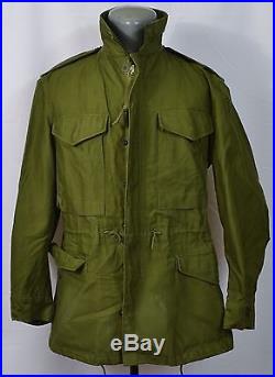 VTG M-1951 Field Coat Jacket Korean War Era NOS Small Short M51 50's