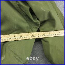 VTG M-1951 Jacket Mens Small Green Parka Fish Tail Mohair Liner Fur Hood US Army