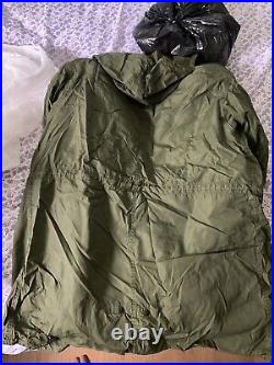 VTG M-1951 M51 Korean War Fishtail Parka Complete With Liner And Hood S SMALL