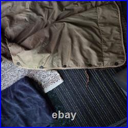 VTG M-1951 M51 Korean War Fishtail Parka With Liner Brown Color 50s Original