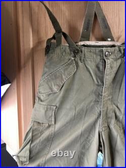 VTG M-1951 US Army Military 50s OG Field Trousers M51 Cargo Pants SMALL-REGULAR