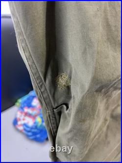 VTG M-1951 US Army Military 50s OG Field Trousers M51 Cargo Pants SMALL-REGULAR