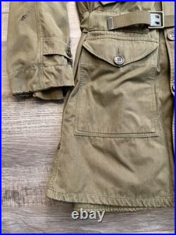 VTG M1947 US Military Parka Med With Liner Korean War Salty Army USMC