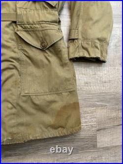 VTG M1947 US Military Parka Med With Liner Korean War Salty Army USMC