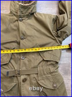VTG M1947 US Military Parka Med With Liner Korean War Salty Army USMC