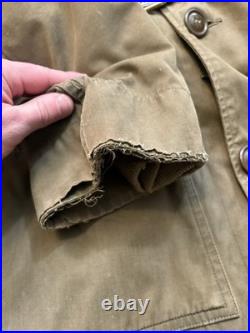 VTG M1947 US Military Parka Med With Liner Korean War Salty Army USMC