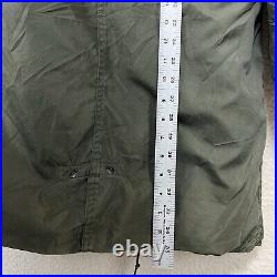 VTG M51 Military Fishtail Parka with Liner XS Green Cotton Nylon Oxford