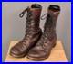 VTG Men's 1950s Brown Cap Toe US Army Combat Boots 7.5 R Korean War 50s