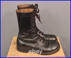 VTG Men's 1950s US Army Cap Toe Combat Boots 7.5 D Korean War 50s