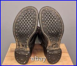 VTG Men's 1950s US Army Cap Toe Combat Boots 7.5 D Korean War 50s