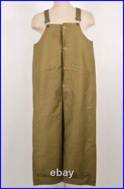 VTG Men's NOS Korean War Era 1950s US Navy Green Deck Overalls 50s USN