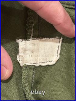 VTG NOS M51 Field Shell Trousers M-1951 Army Military Pants Medium Regular 34x29