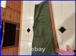 VTG NOS M51 Field Shell Trousers M-1951 Army Military Pants Medium Regular 34x29