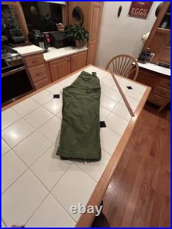 VTG NOS M51 Field Shell Trousers M-1951 Army Military Pants Medium Regular 34x29 VTG NOS M51 Field Shell Trousers M-1951 Army Military Pants Medium Regular 34x29