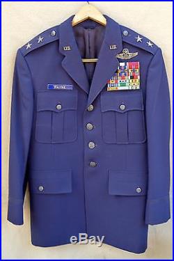 VTG ORIGINAL USAF Named Korean War Vietnam Major General Uniform Officer Dress