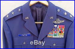 VTG ORIGINAL USAF Named Korean War Vietnam Major General Uniform Officer Dress