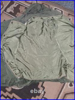 VTG. US ARMY M-1951 PARKA SHELL With REMOVABLE LINER SZ. XL