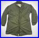 VTG US Army Fishtail Linear Extreme Cold Parka Korean War Military Jacket Small