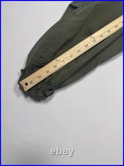 VTG US Army Fishtail Linear Extreme Cold Parka Korean War Military Jacket Small