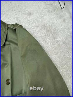 VTG US Army Men M Korean War Overcoat Uniform Field Jacket M-1950A Green 50s OD7