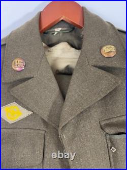 VTG US Military Men's 1950s Ike Jacket Army Uniform Pants Shirt etc Identified