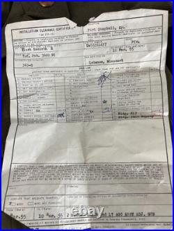 VTG US Military Men's 1950s Ike Jacket Army Uniform Pants Shirt etc Identified