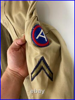 VTG US Military Men's 1950s Ike Jacket Army Uniform Pants Shirt etc Identified