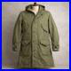 VTG USAF Overcoat Parka Type Men's Small Green Talon Zipper Korean War Era 1951