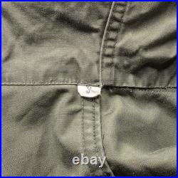 VTG USAF Overcoat Parka Type Men's Small Green Talon Zipper Korean War Era 1951 VTG USAF Overcoat Parka Type Men's Small Green Talon Zipper Korean War Era 1951