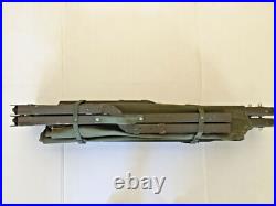 Very Good Condition Original Korean War (1954) Us Army Canvas/wooden Folding Cot