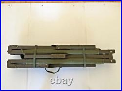 Very Good Condition Original Korean War (1954) Us Army Canvas/wooden Folding Cot Very Good Condition Original Korean War (1954) Us Army Canvas/wooden Folding Cot