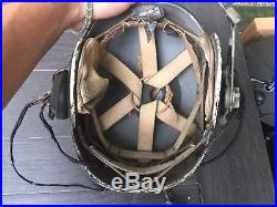 Very Rare Korean War Wilson Tanker/CVC Helmet