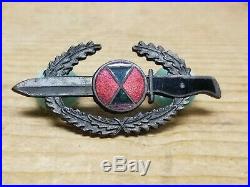 Very rare Korean War 7th Infantry Order Of The Bayonet Theater Made In Korea