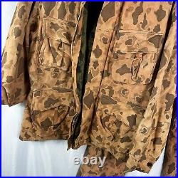Vietnam War Era 1960s Korean ROK Duck Hunter Camo Jacket Pants Set Uniform