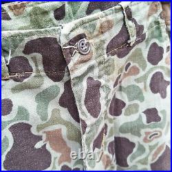 Vietnam War ROK Korean Marine Combat Camo Uniform Pants Special Forces Jones Hat